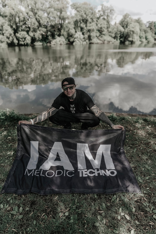 IAM Melodic Techno Fahne