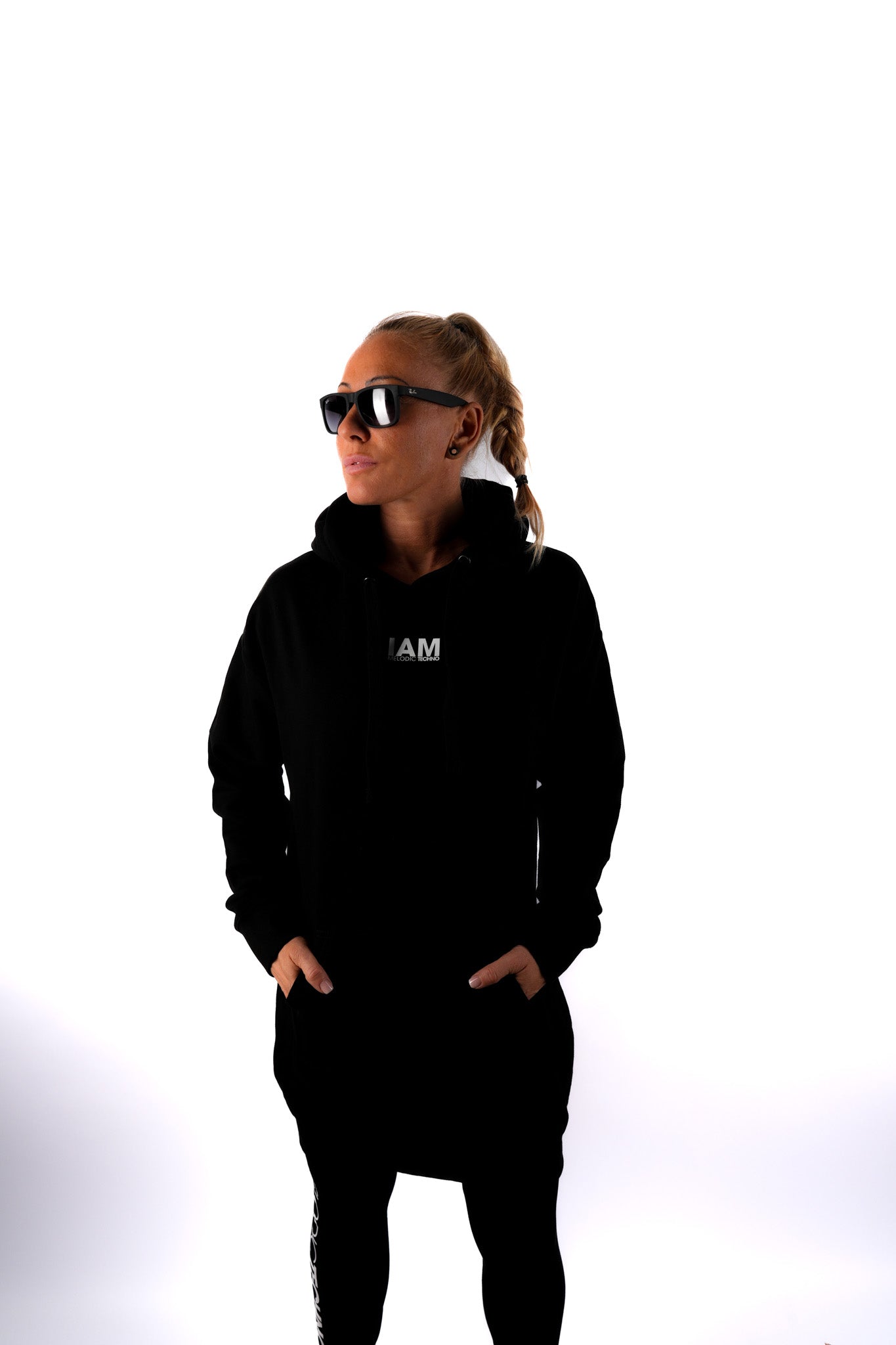 IAM Melodic Techno Hoodie Dress