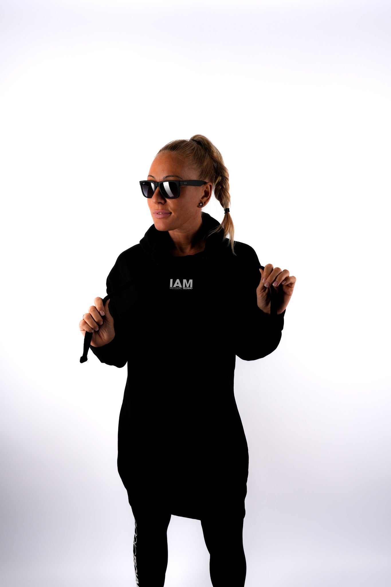 IAM Melodic Techno Hoodie Dress