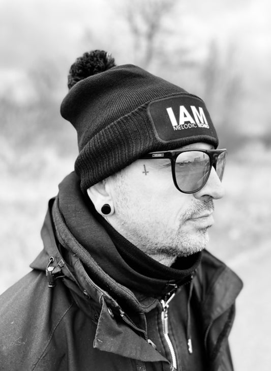 IAM Melodic Techno Bommel Beanie