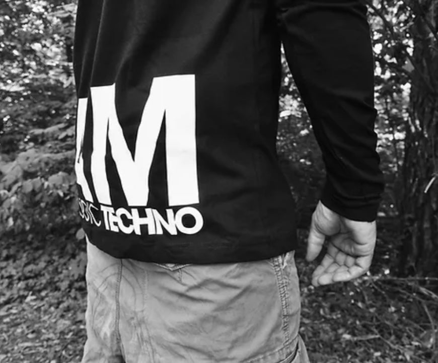 IAM Melodic Techno Fitness Hoodie PERSONALISIERT