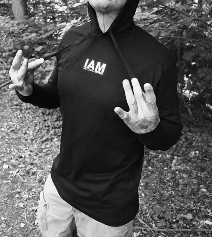 IAM Melodic Techno Fitness Hoodie