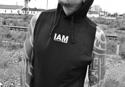 IAM Melodic Techno Muscle Hoodie Men