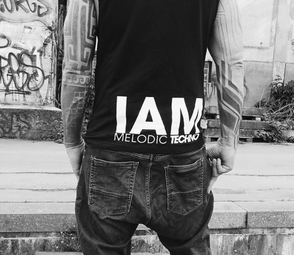 IAM Melodic Techno Muscle Hoodie Men