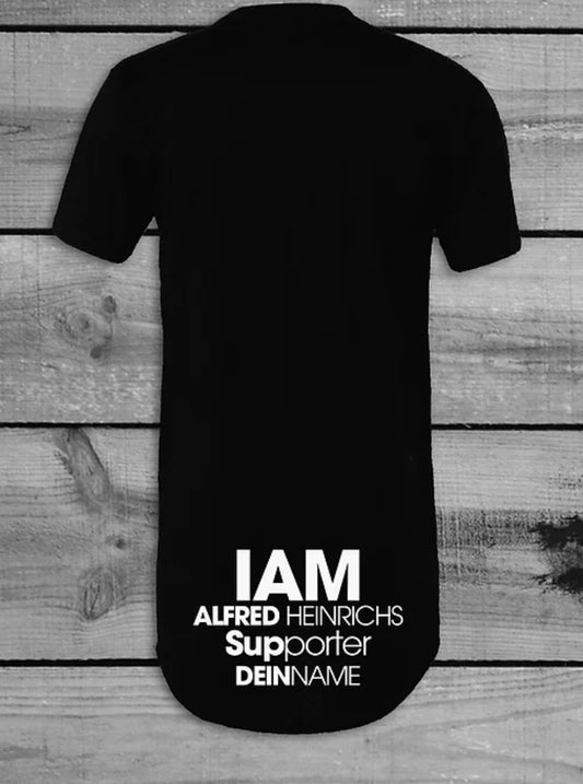 IAM Melodic Techno Men Longshirt SUPPORTER EDITION