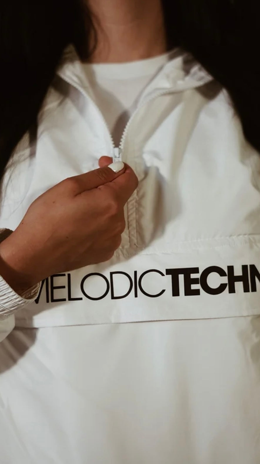 IAM Melodic Techno Ladies ueberzieher Windbreaker