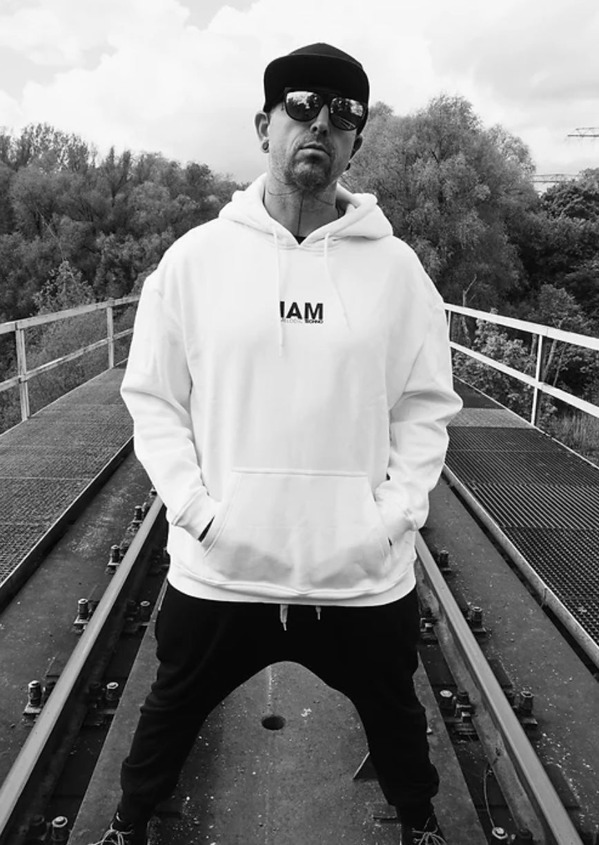 IAM Melodic Techno Oversized Ghetto Hoodie