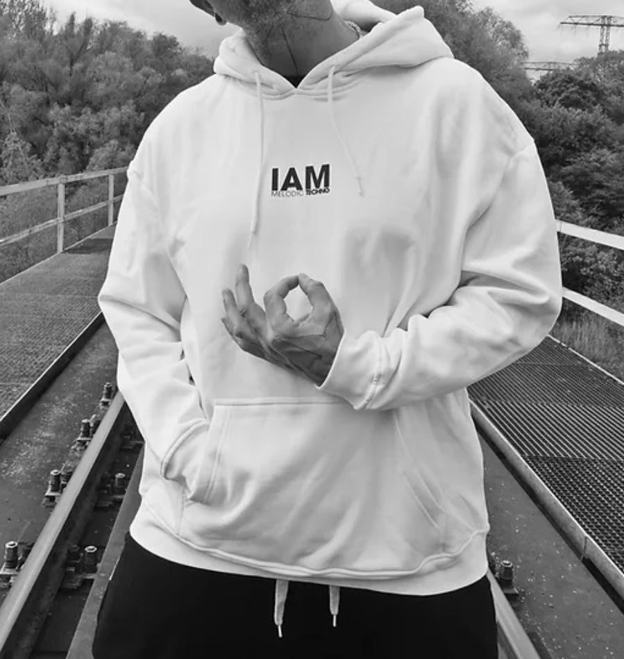 IAM Melodic Techno Oversized Ghetto Hoodie