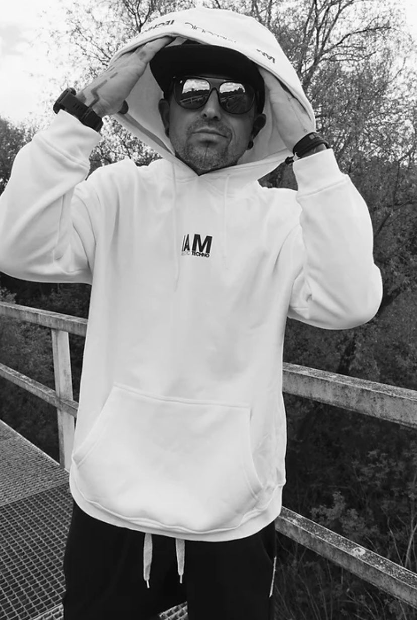 IAM Melodic Techno Oversized Ghetto Hoodie