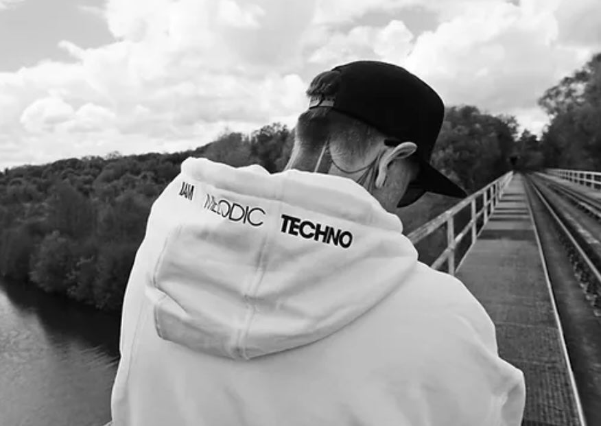 IAM Melodic Techno Oversized Ghetto Hoodie