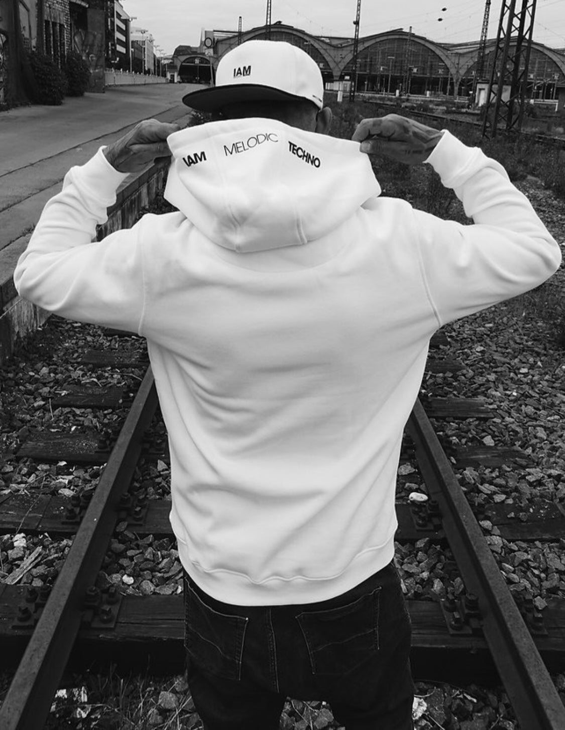 IAM Melodic Techno Gäng Hoodie -PERSONALISIERT-