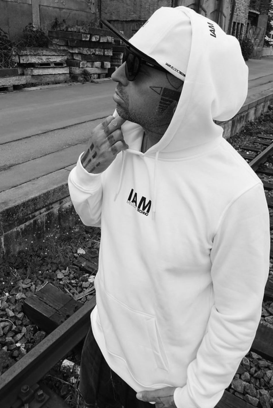 IAM Melodic Techno Gäng Hoodie -PERSONALISIERT-