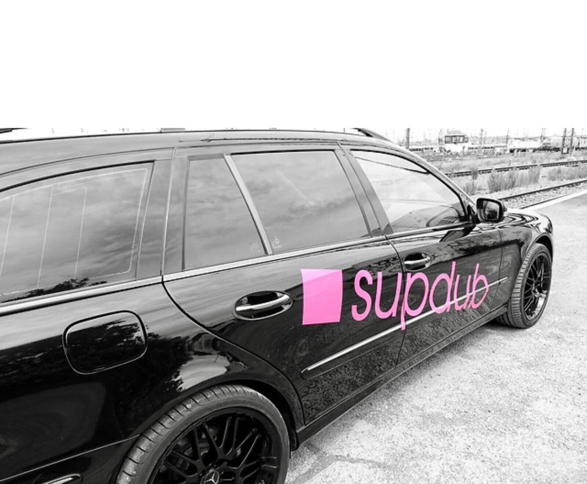 Supdub Autoaufkleber