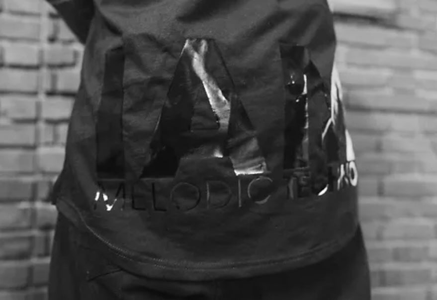 IAM Melodic Techno Longshirt -BLACK EDITION-