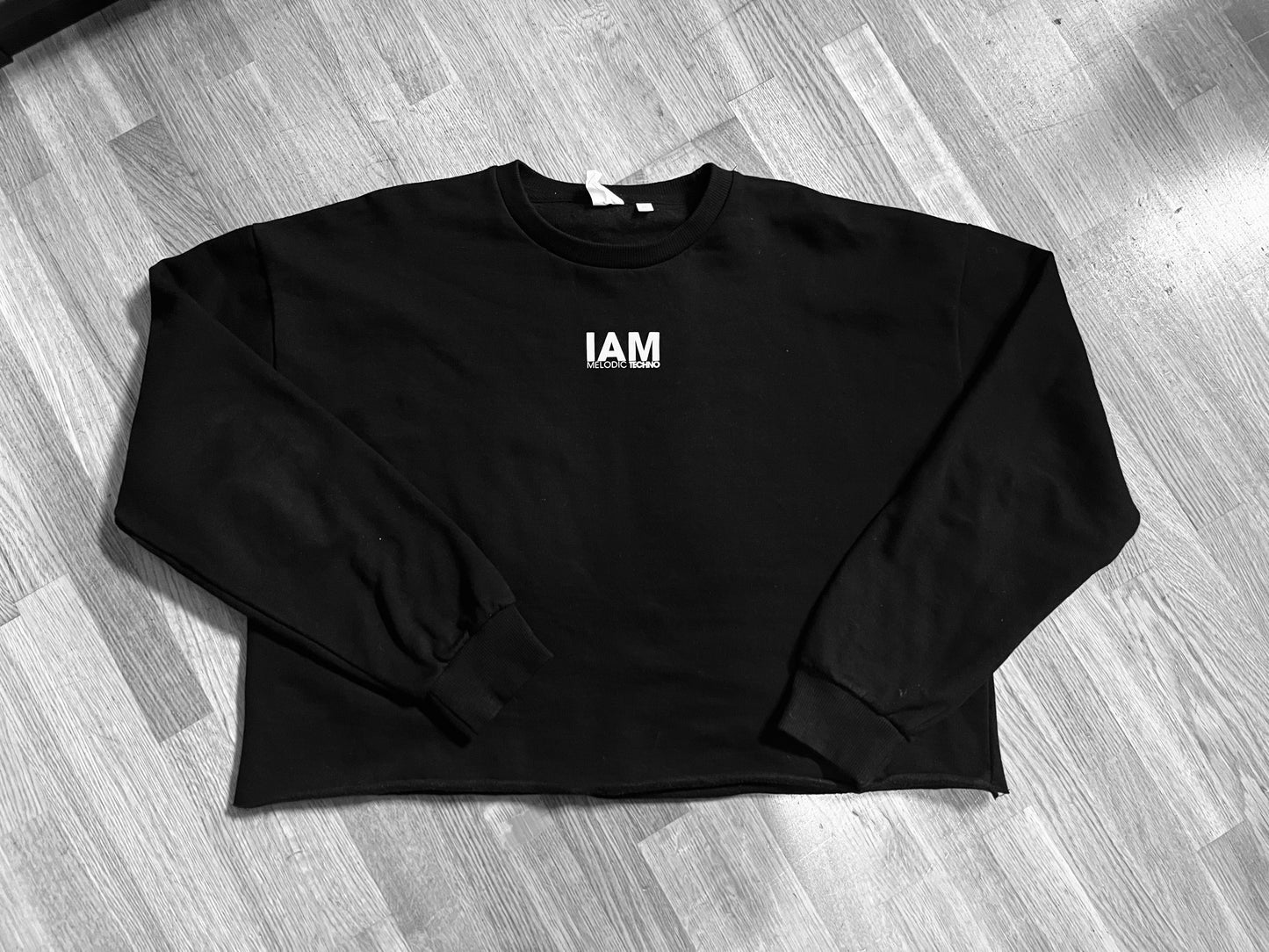 IAM Melodic Techno Ladies Cropped Sweater