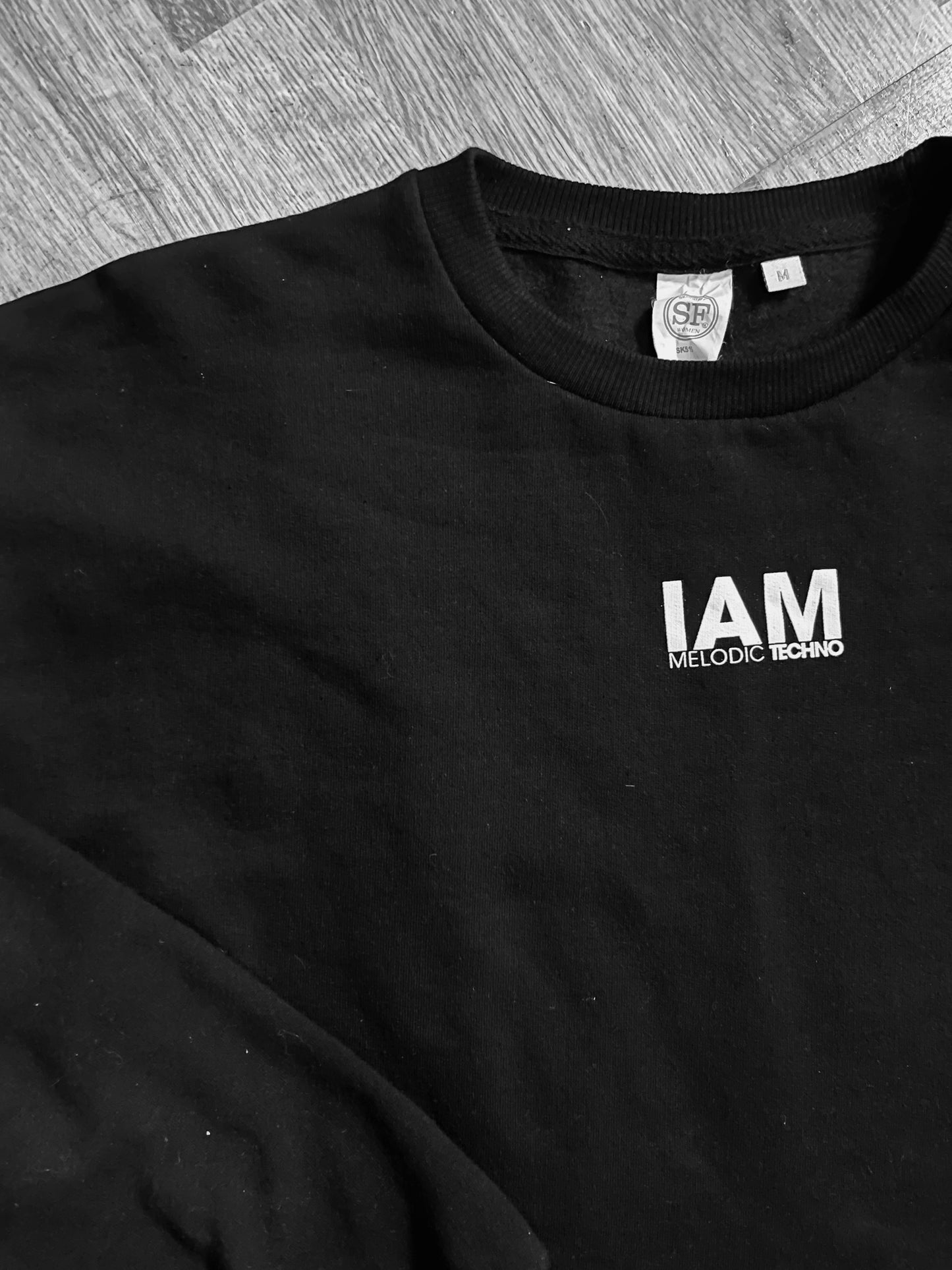 IAM Melodic Techno Ladies Cropped Sweater