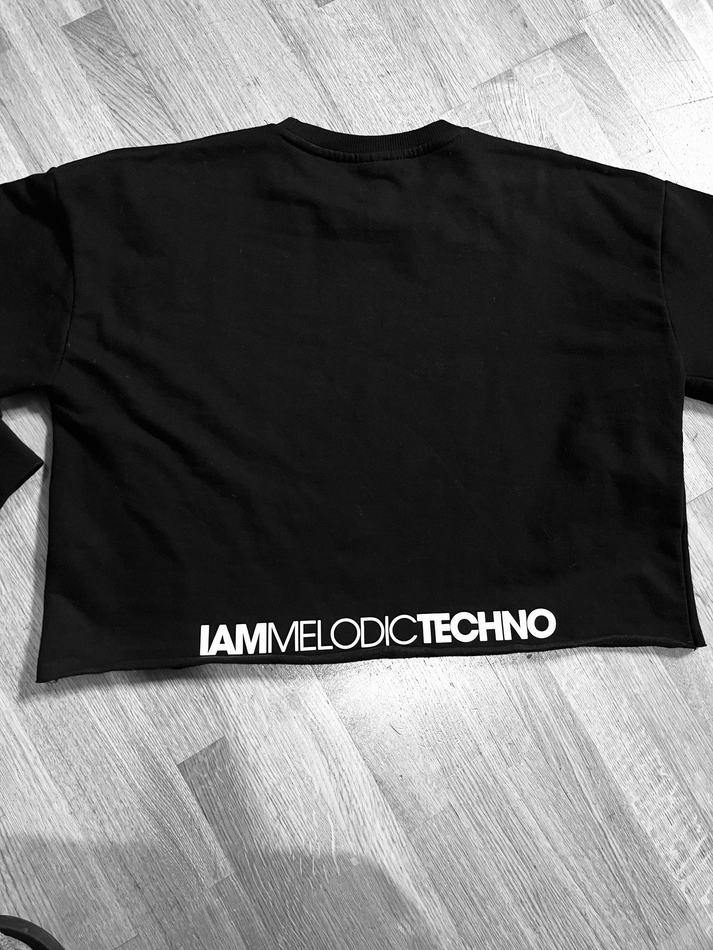 IAM Melodic Techno Ladies Cropped Sweater