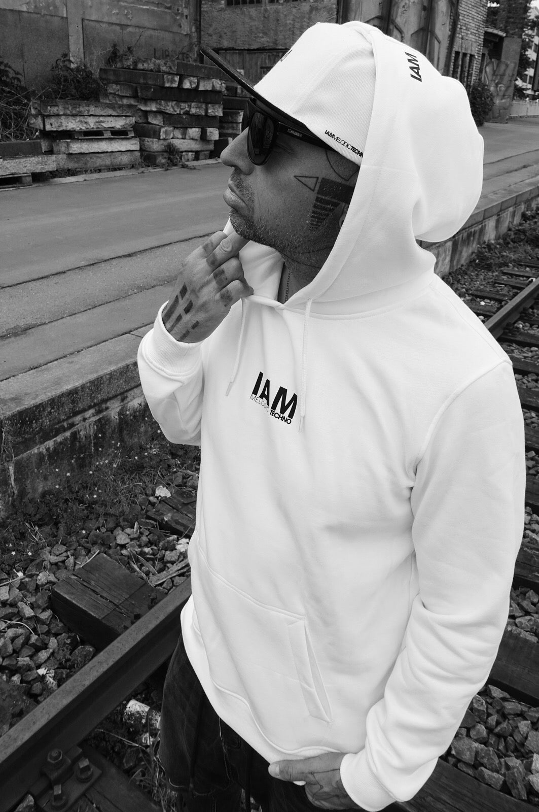 IAM Melodic Techno Heavy Hoodie